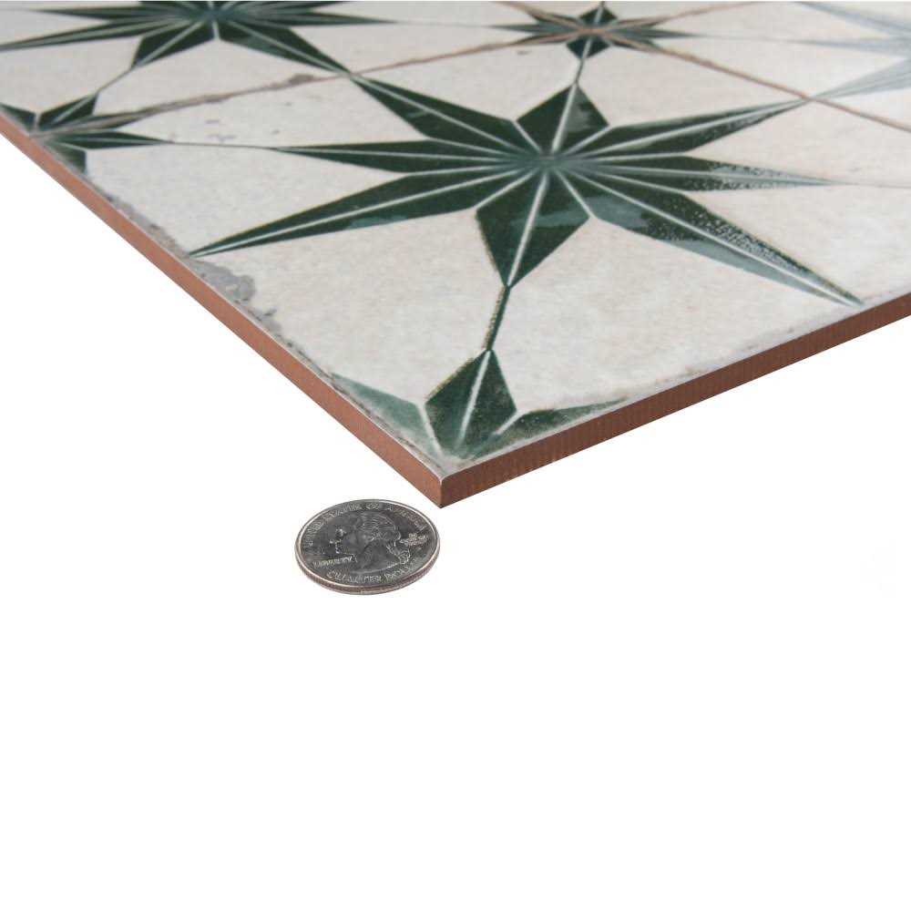 SomerTile Kings Star 17-5/8x17-5/8 Ceramic Floor/Wall Tile - Image 5