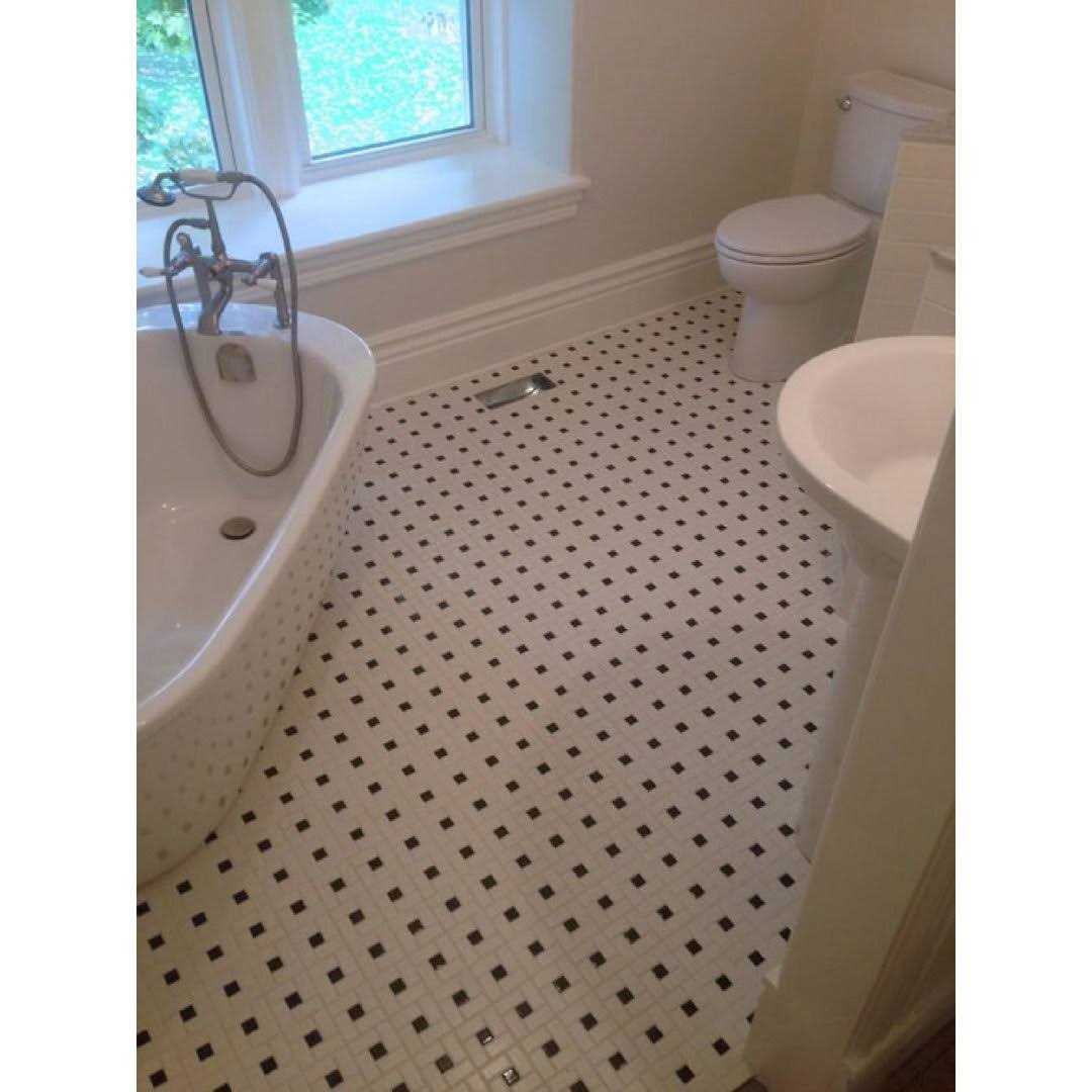 Cascade Porcelain Pinwheel Mosaic Wall & Floor Tile Splash Tile - Image 5