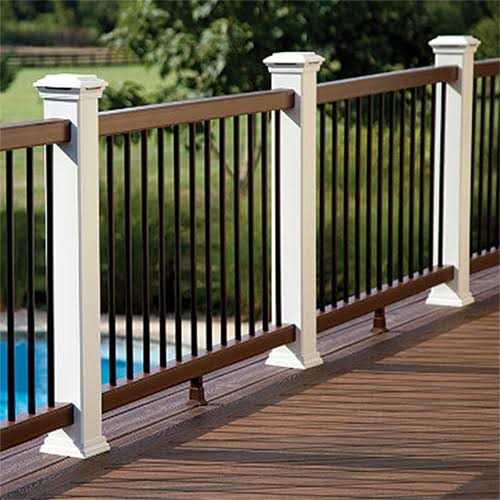 Trex Transcend Composite Rail Kit w/ Square Composite Balusters - Image 3