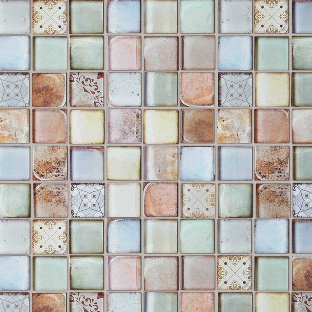 Classic Roman 2 x 2 Glass Grid Mosaic Wall Tile Supreme Tile - Image 4