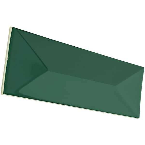 Daltile LuxeCraft Glossy 4-1/4 in. x 12-7/8 in. Glazed Ceramic Wave Crest Wall Tile - Image 3