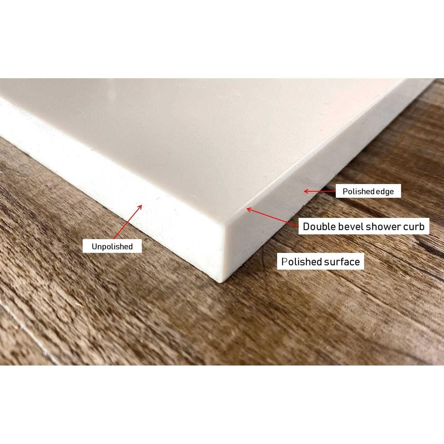 6x60 Solid White Engineered Threshold Marble TENEDOS - Image 5