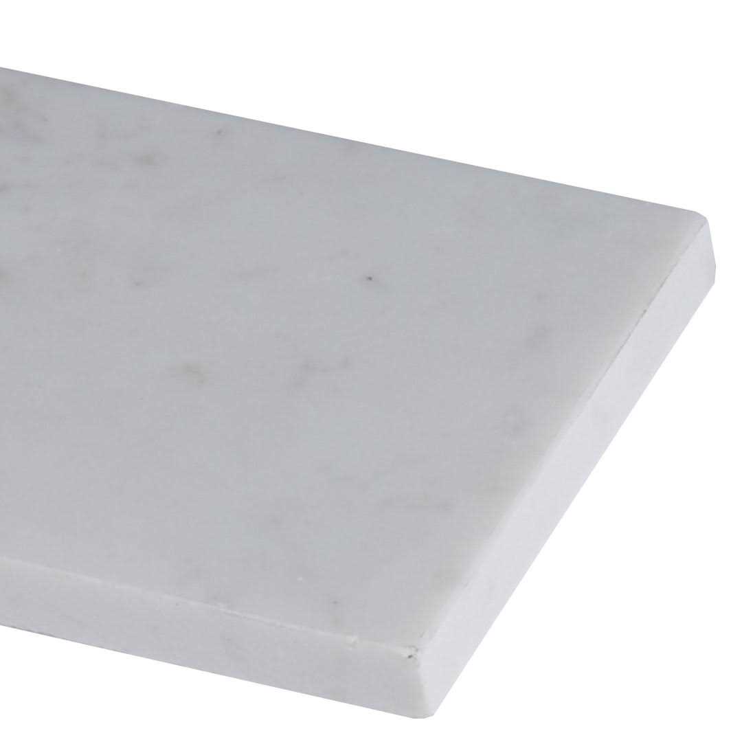 MSI Carrara White 3 in. x 6 in. Polished Marble Floor and Wall Tile - Image 4