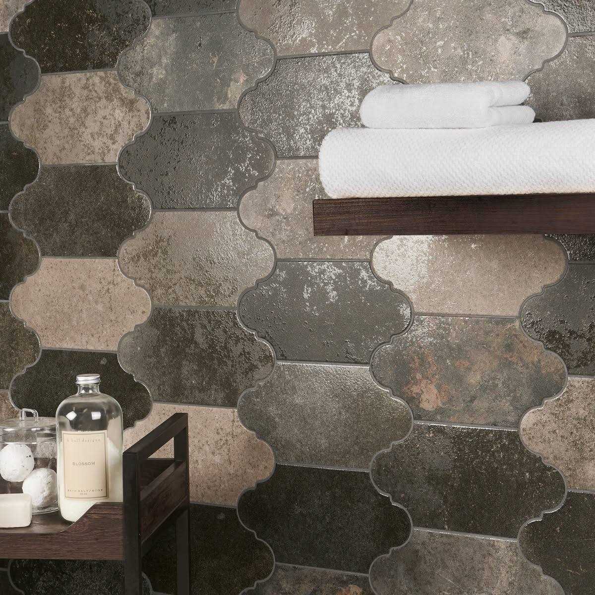 Ivy Hill Tile Merci Arabesque 6.37 in. x 9.93 in. Matte Porcelain Floor and Wall Tile - Image 4