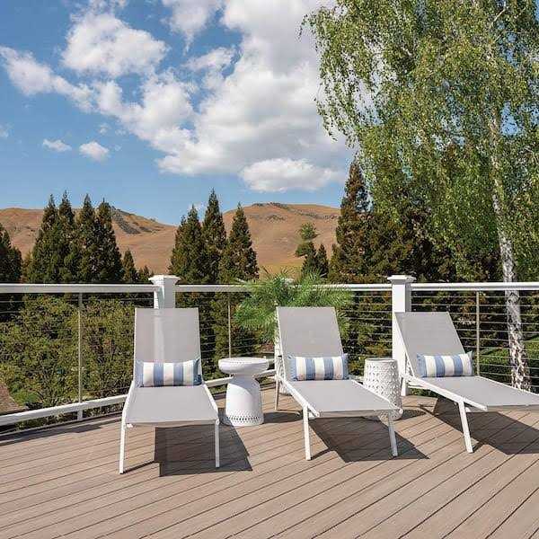 TimberTech Advanced PVC Vintage 5/4 in. x 6 in. x 1 ft. Square PVC Sample - Image 3