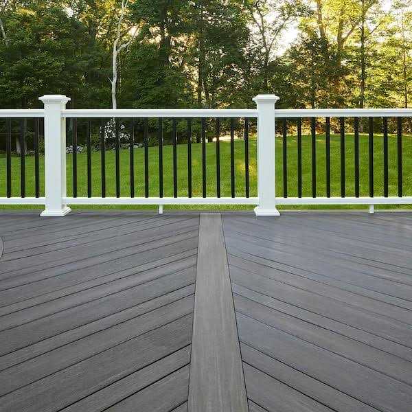 TimberTech Advanced PVC Vintage 5/4 in. x 6 in. x 1 ft. Square PVC Sample - Image 3