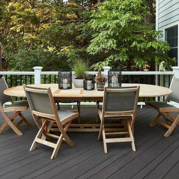 TimberTech Advanced PVC Vintage 5/4 in. x 6 in. x 1 ft. Square PVC Sample - Image 4