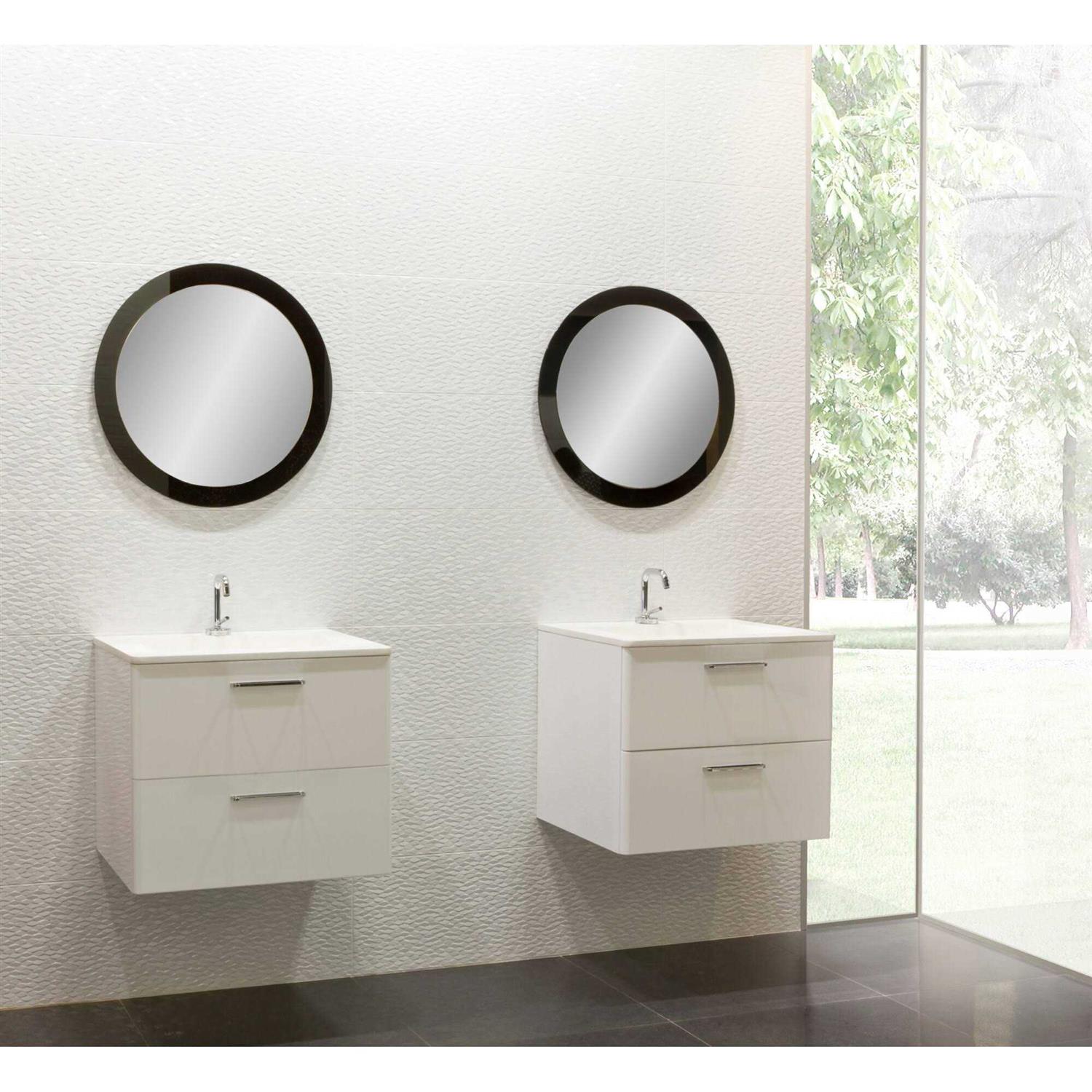 Artwork 12 x 35 Beveled Ceramic Metal look Tile Emser Tile - Image 3