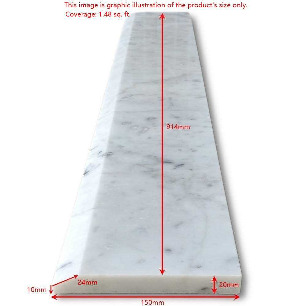 6 x 12 Beveled Marble Wall & Floor Tile Marble Online - Image 5