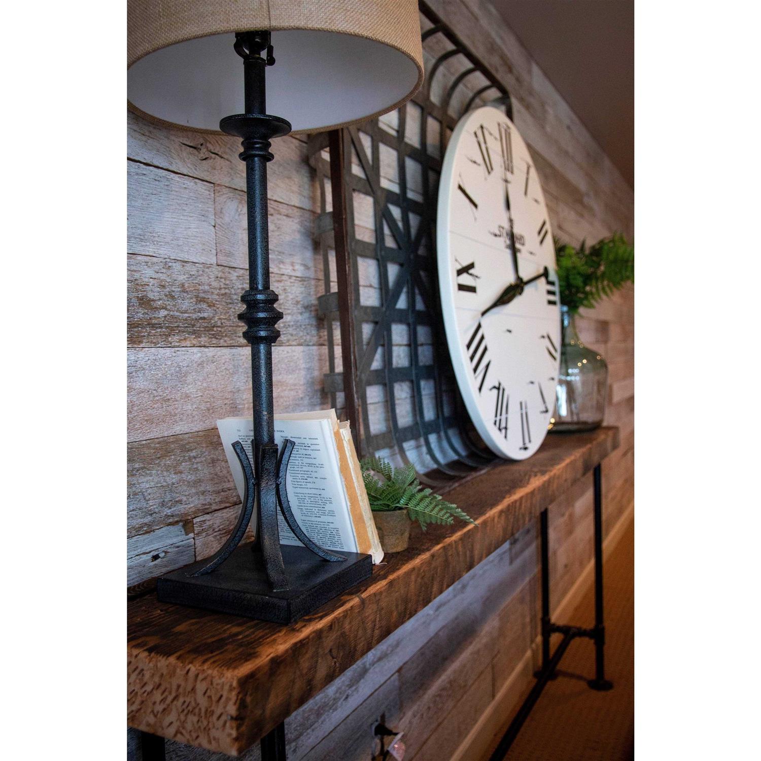 6 x 60 Reclaimed Wall Paneling in Whitewashed Antique Timber - Image 5