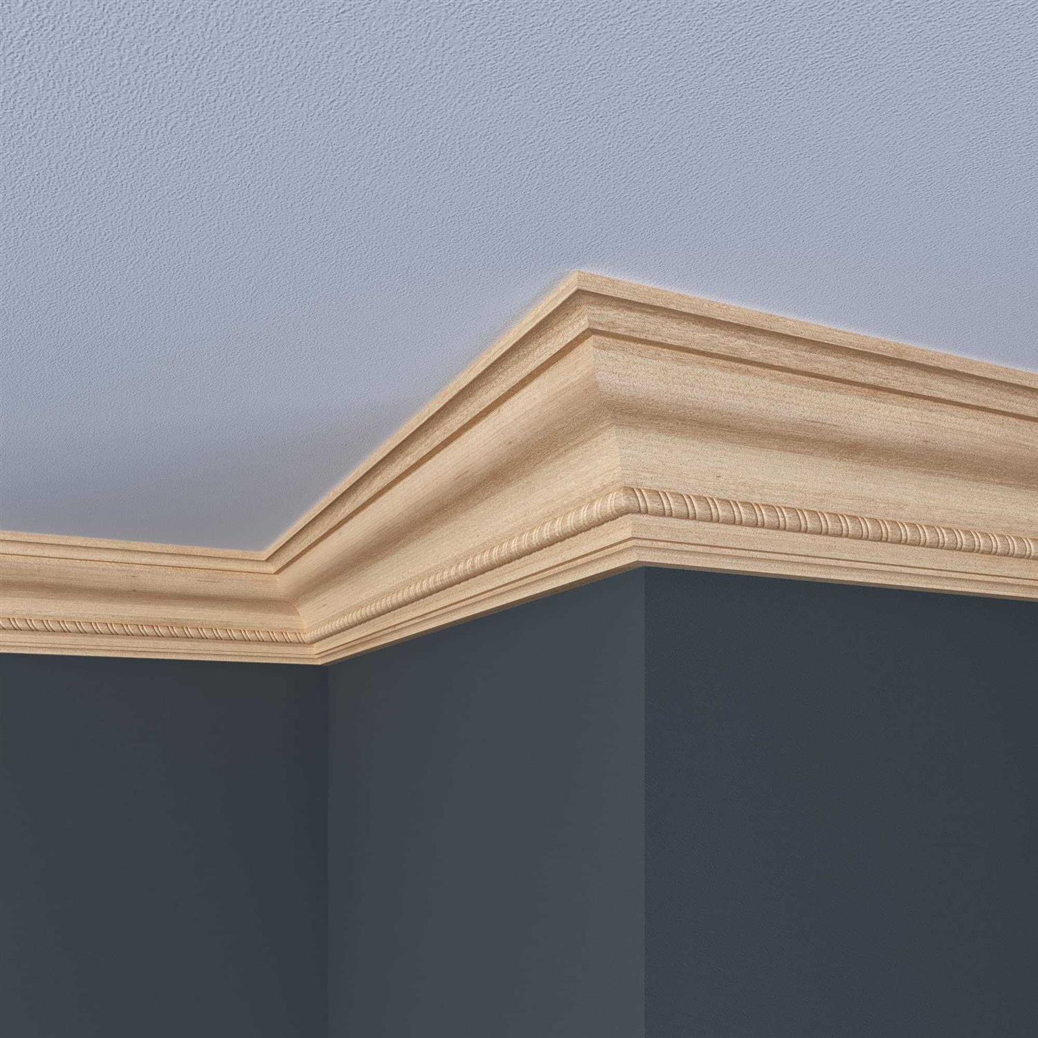 48 x 3.75 x 0.5 Crown Ornamental Mouldings 1631A-4FTWHW - Image 3