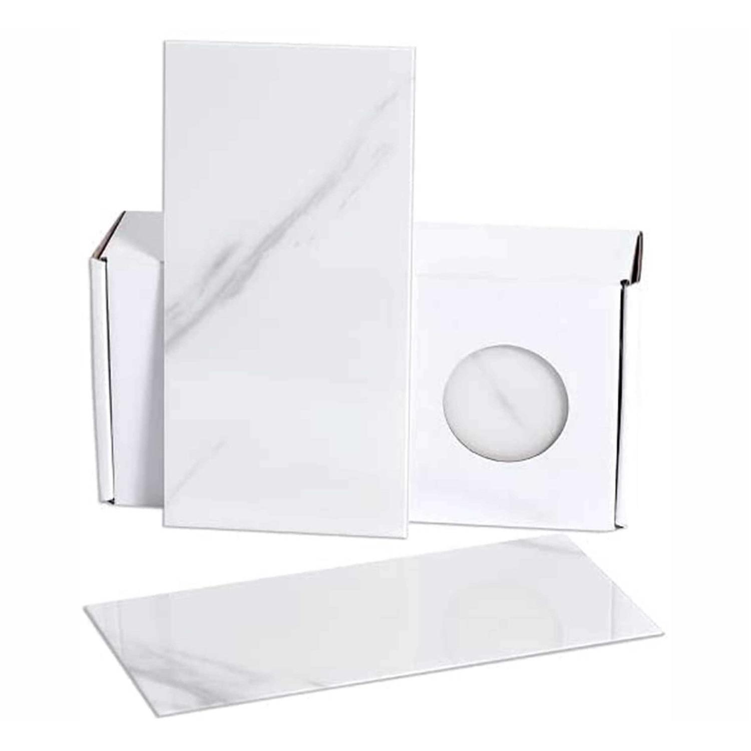 Avant Decor Florence Individual 4 in. x 8 in. Vinyl Peel and Stick Tile Backsplash LVT - Image 5