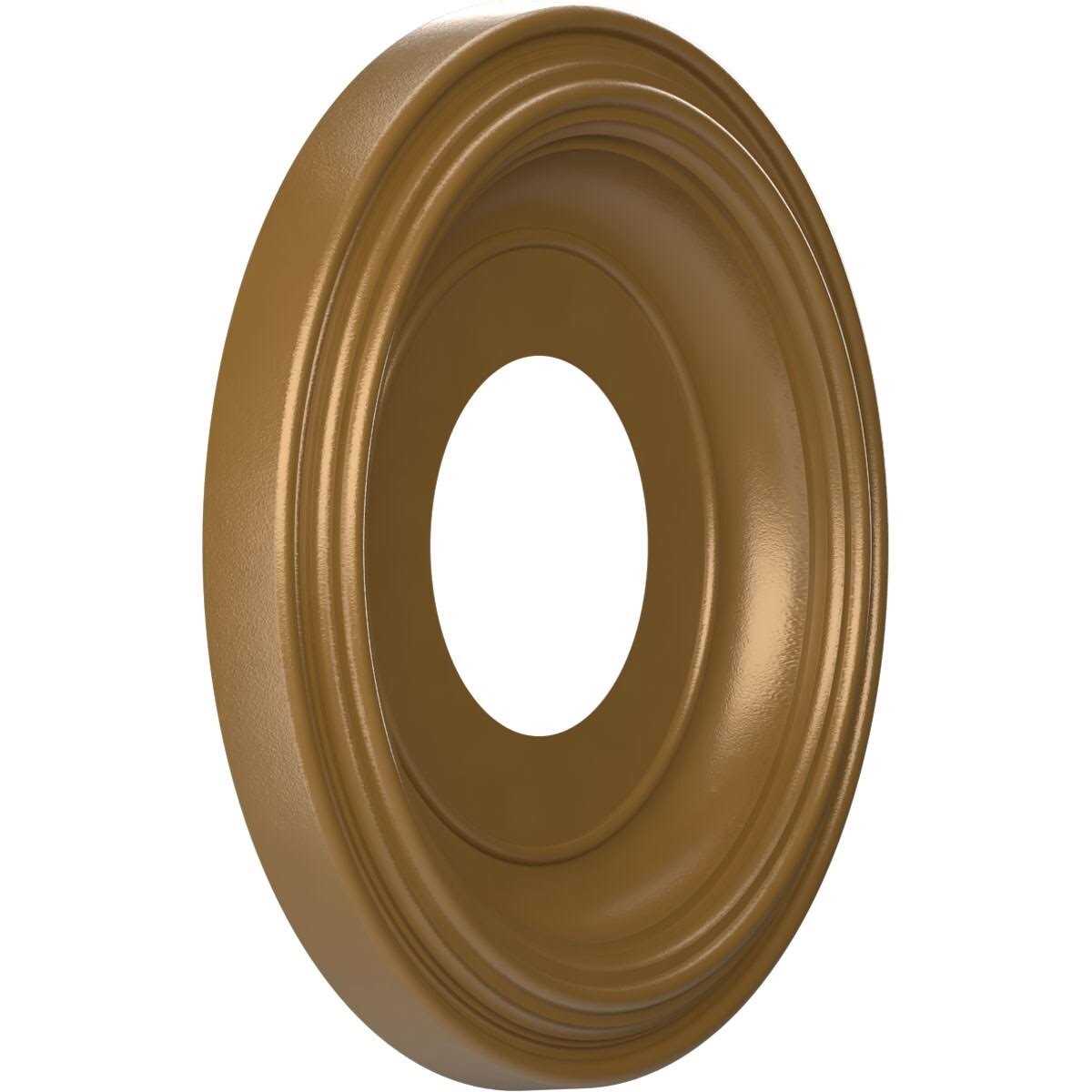 Traditional Thermoformed PVC Ceiling Medallion Ekena Millwork - Image 3