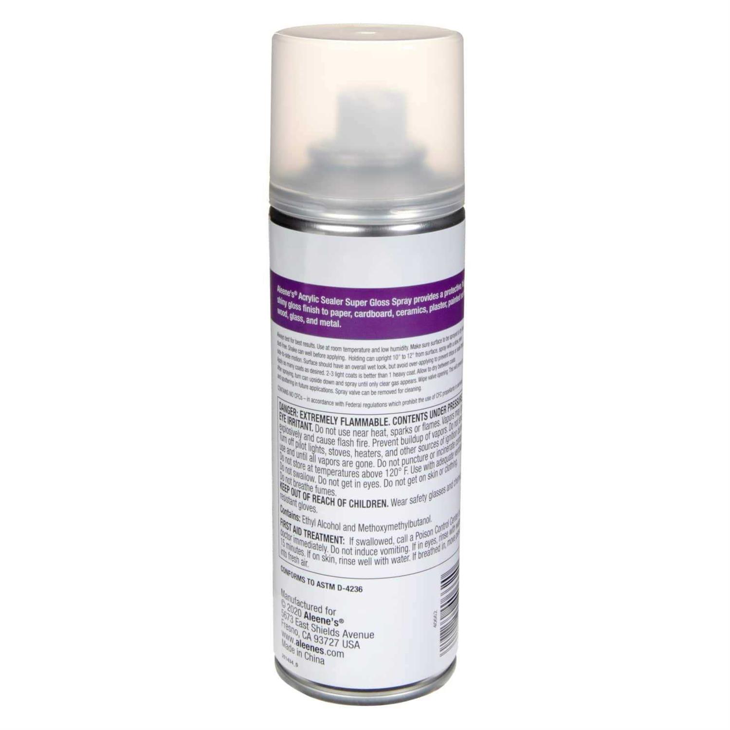 Aleene's Gloss Finish Spray Acrylic Sealer - Image 3