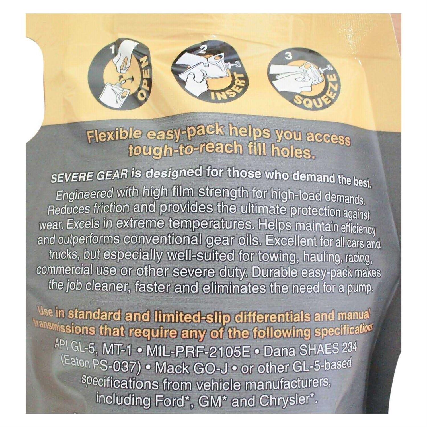 AMSOIL Severe Gear 75W-90 Synthetic Gear Oil - Image 4