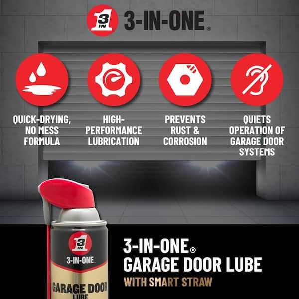 3-in-one Garage Door Lubricant - Image 4