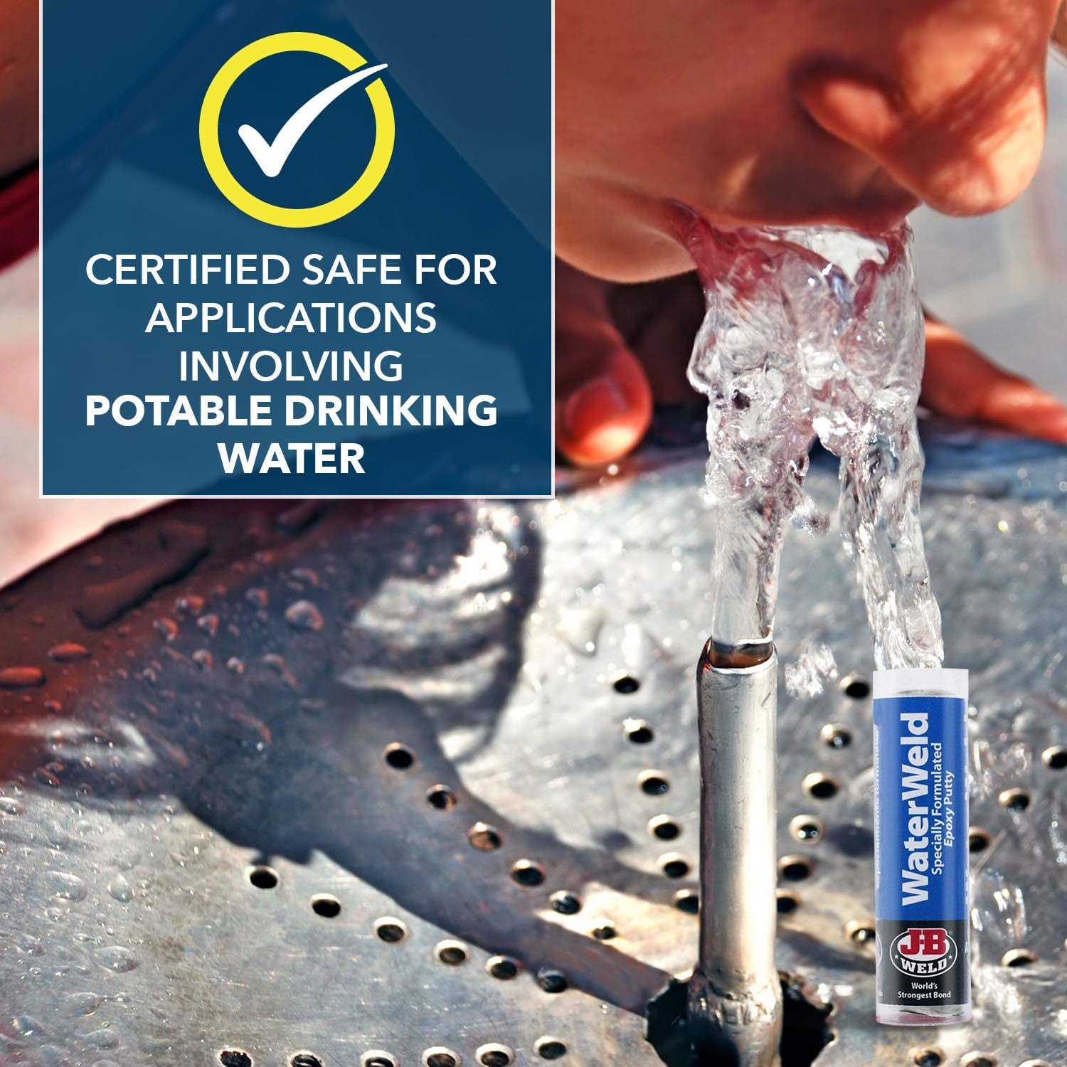 J-B Weld WaterWeld Epoxy Putty - Image 2