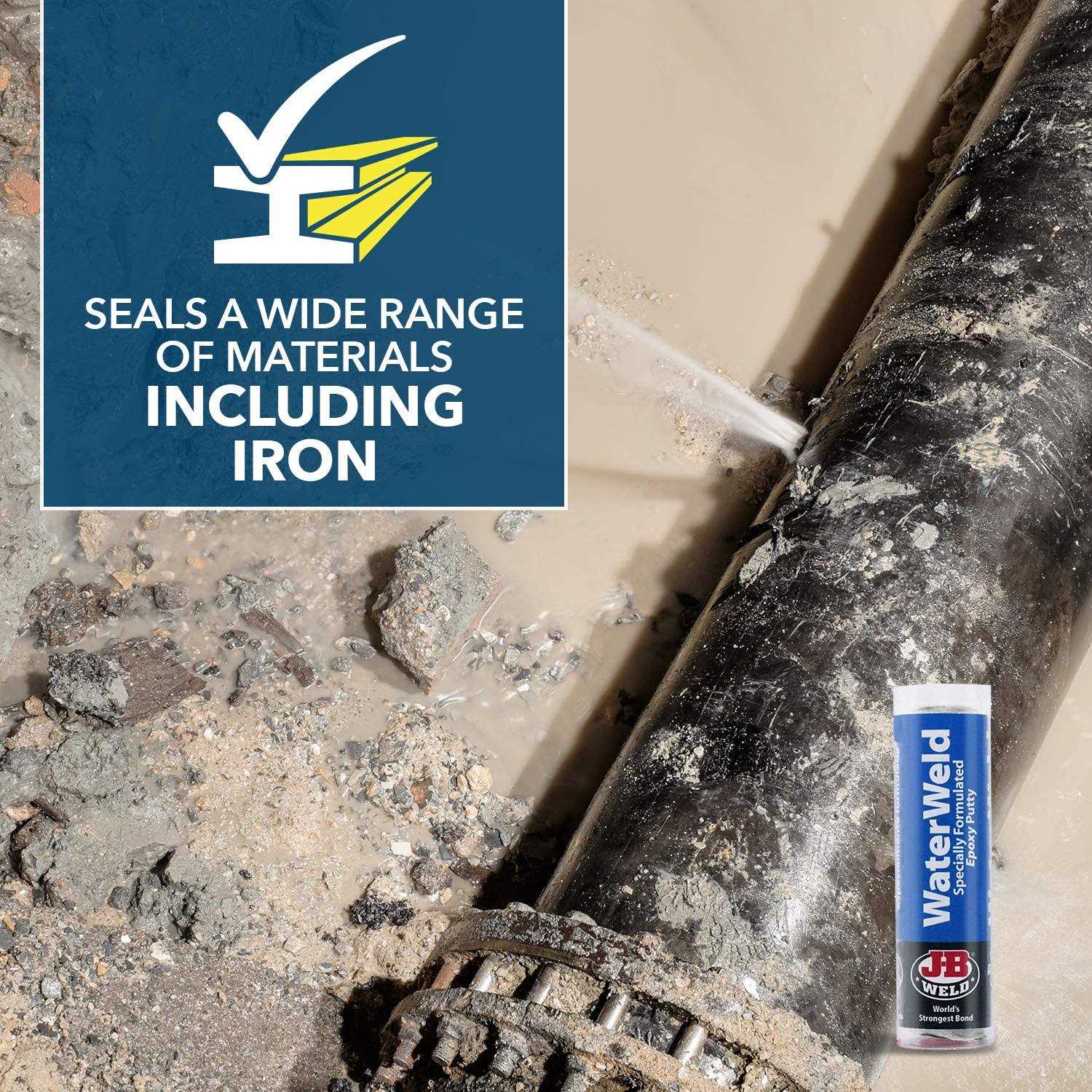 J-B Weld WaterWeld Epoxy Putty - Image 4
