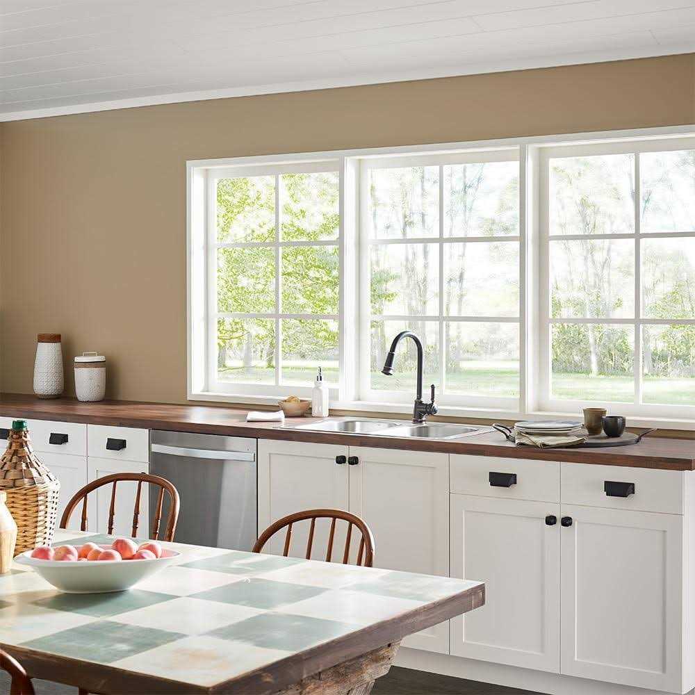 BEHR Premium Plus 5 gal. Ultra Pure White Ceiling Flat Interior Paint - Image 5