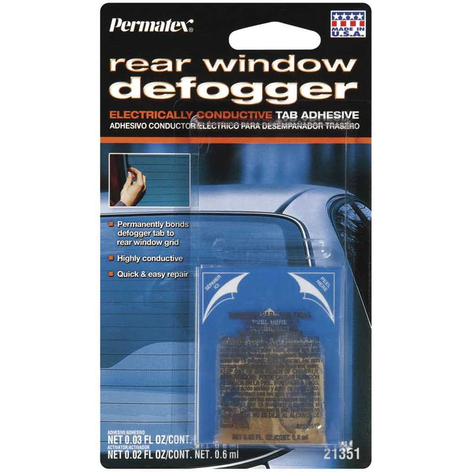 Permatex 21351 Rear Window Defogger Tab Adhesive