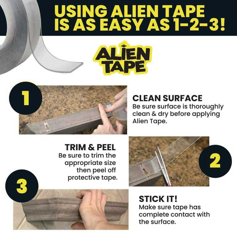 Alien Tape Nano Tape Double Side Tape Multipurpose Removable Reusable Tape - Image 3