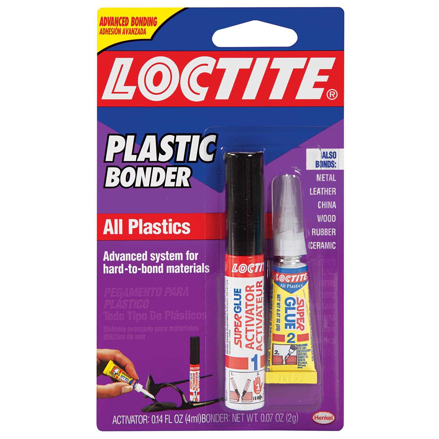 Loctite Plastic Glue Bonder