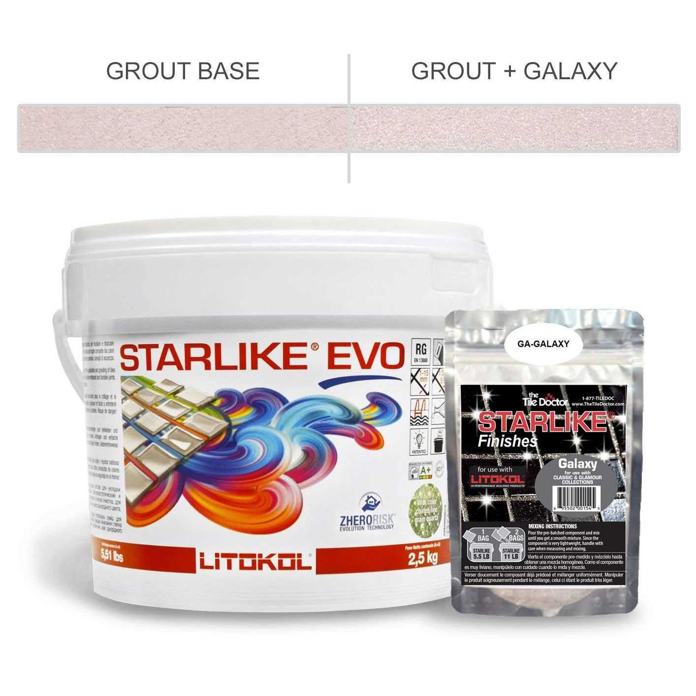 The Tile Doctor Collection Starlike Evo Epoxy Grout - Image 3