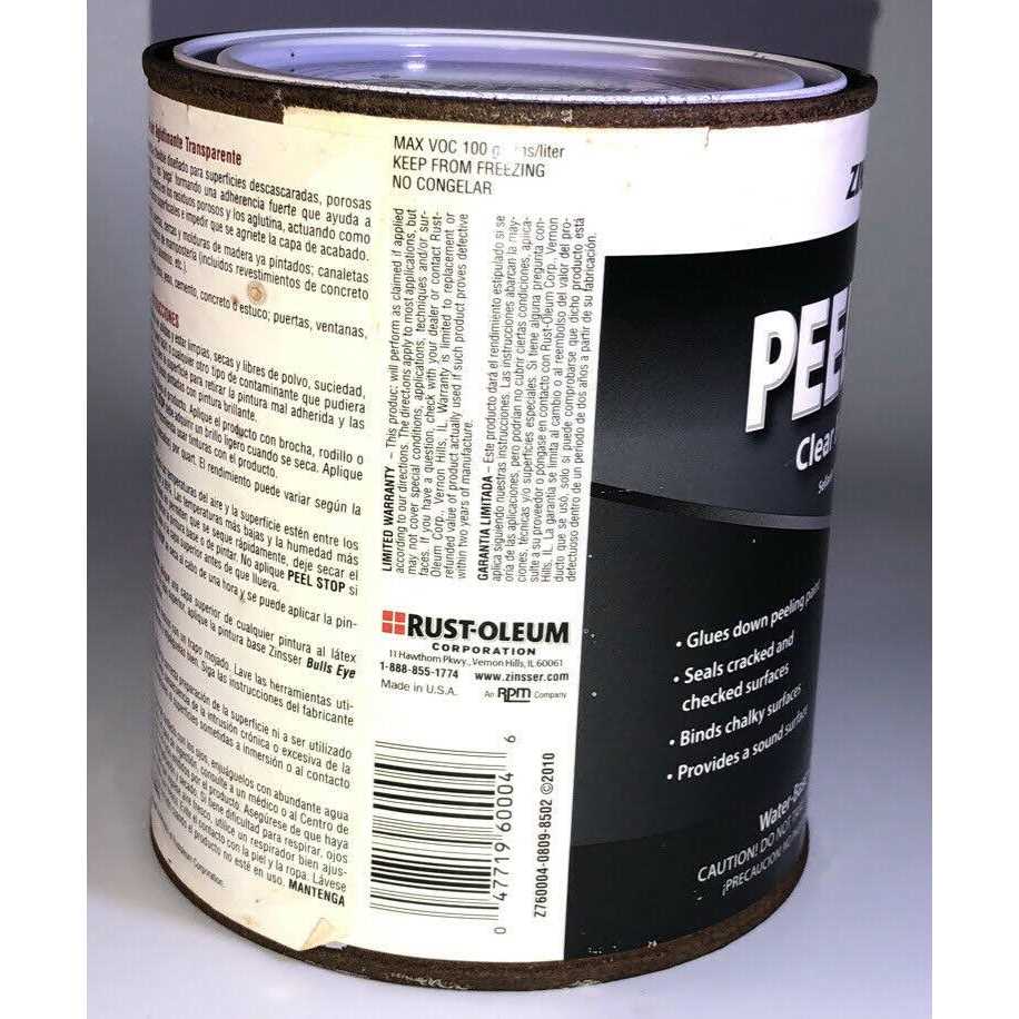 Zinsser Peel Stop Clear Primer 60004 - Image 5