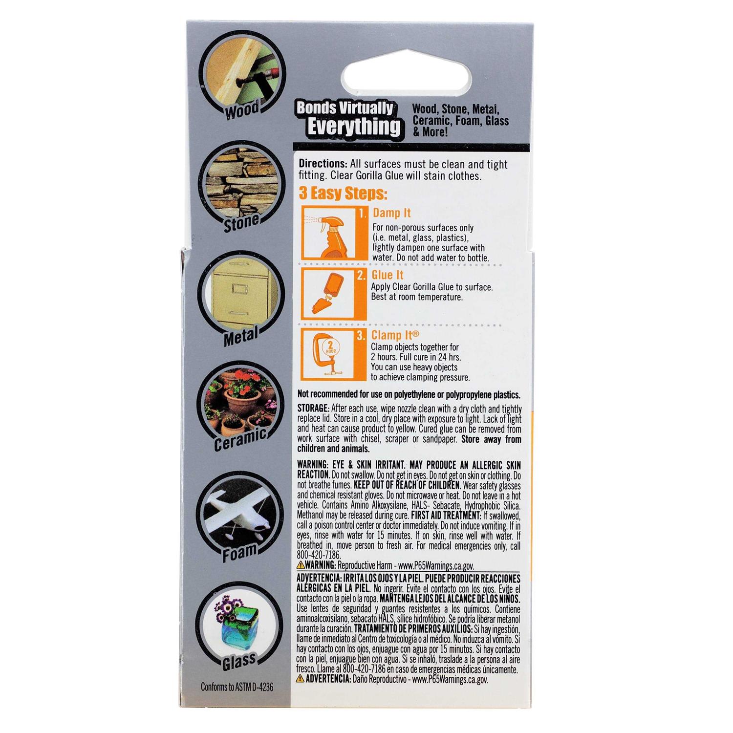 Clear Gorilla Glue - Image 3