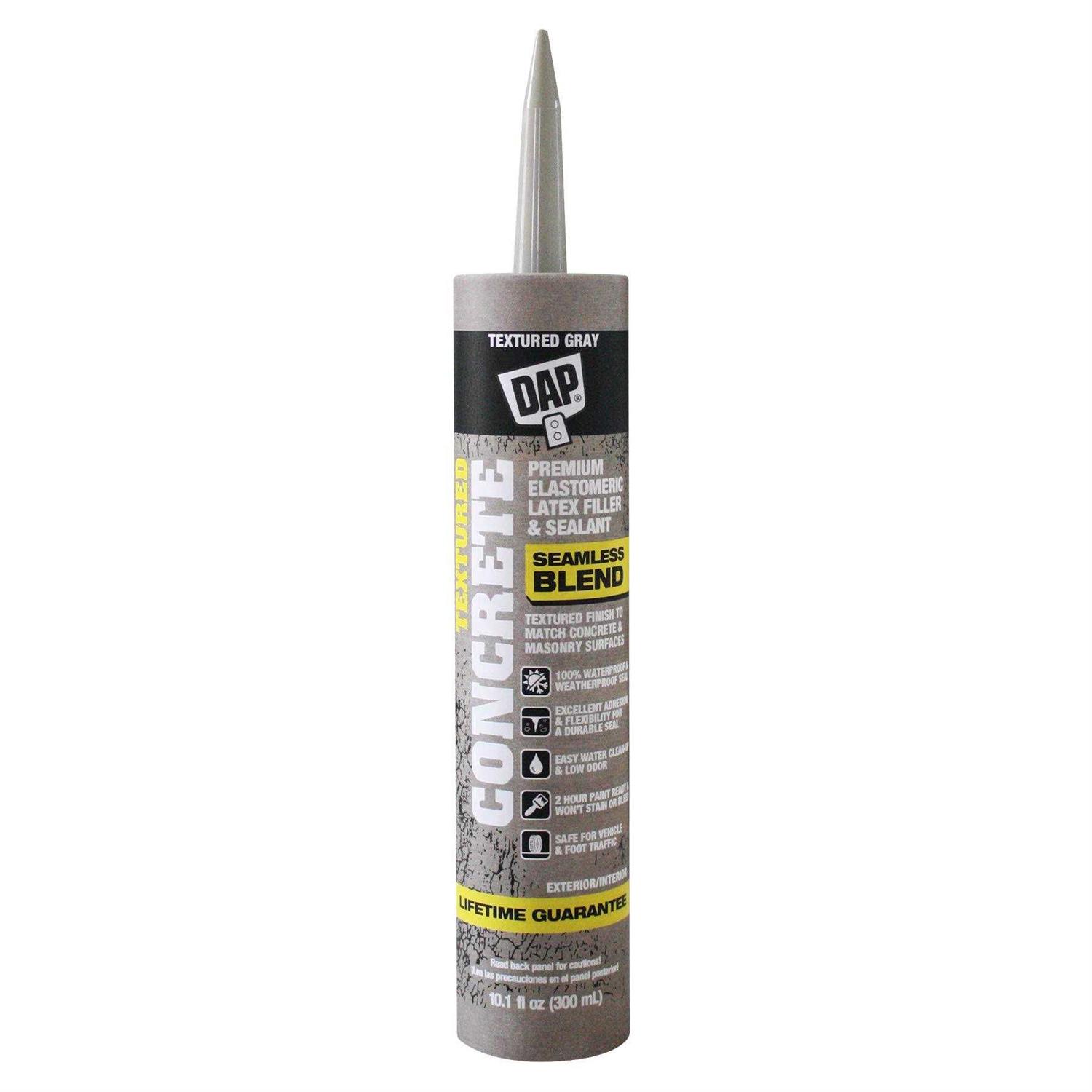 DAP 10.1 oz Gray Premium Textured Concrete Sealant 7079808676