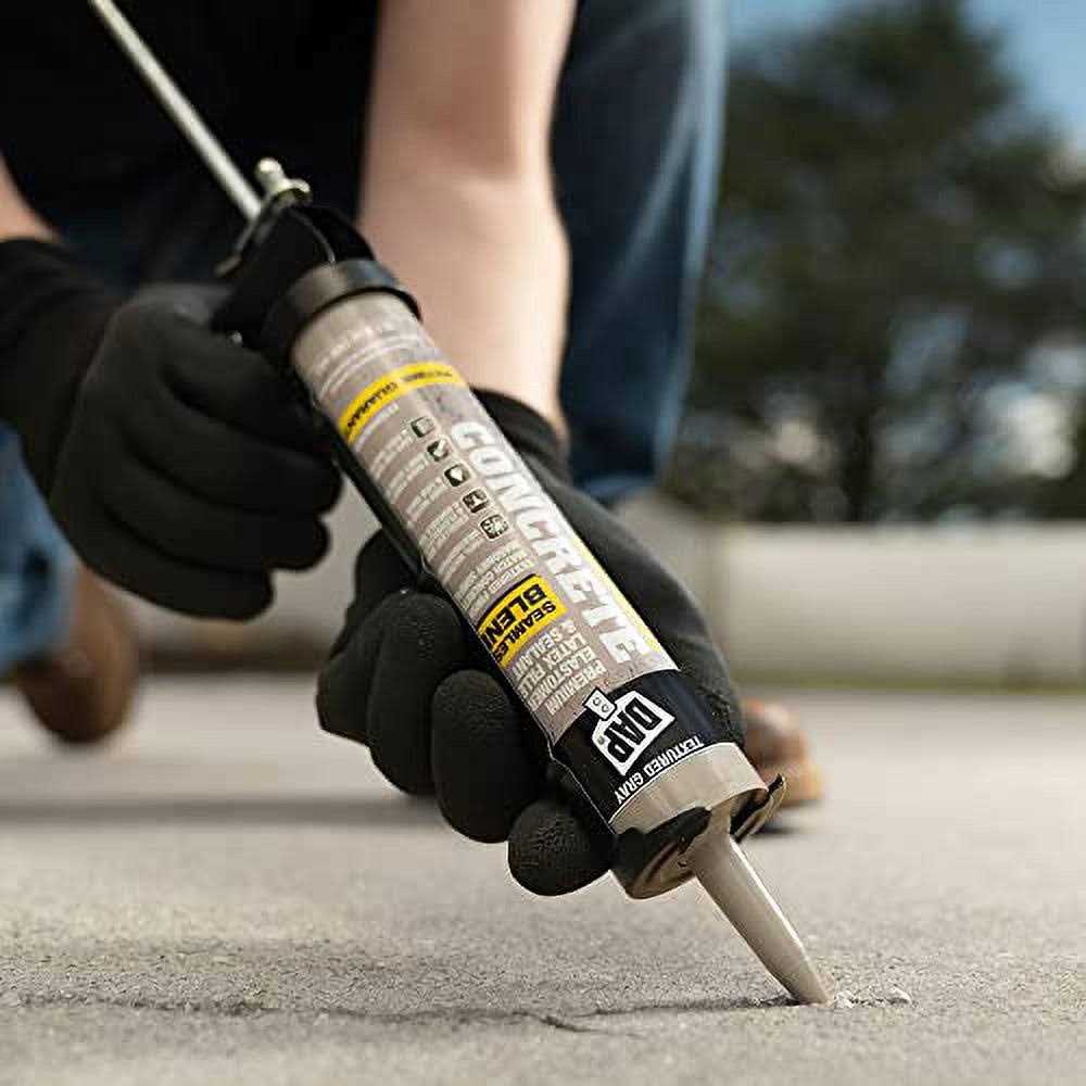 DAP 10.1 oz Gray Premium Textured Concrete Sealant 7079808676 - Image 2