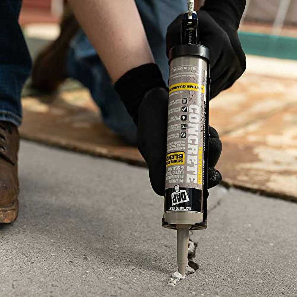 DAP 10.1 oz Gray Premium Textured Concrete Sealant 7079808676 - Image 3