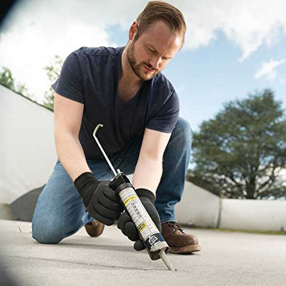 DAP 10.1 oz Gray Premium Textured Concrete Sealant 7079808676 - Image 5