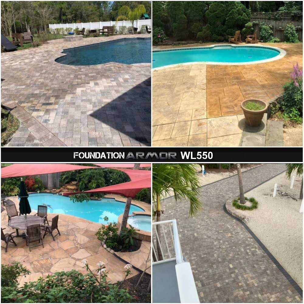 Foundation Armor WL550 Matte Wet Look Sealer For Concrete, Brick, Pavers, And Natural Stone WL5501GAL - Image 3