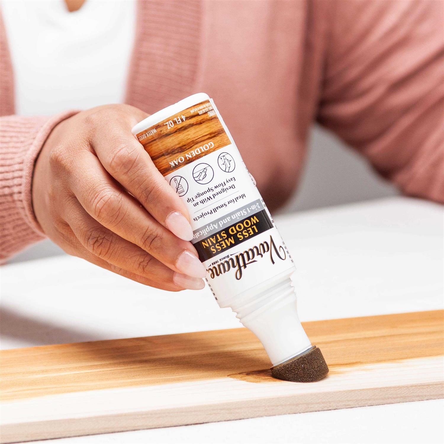 Varathane Less Mess Wood Stain & Applicator 4 oz - Image 4
