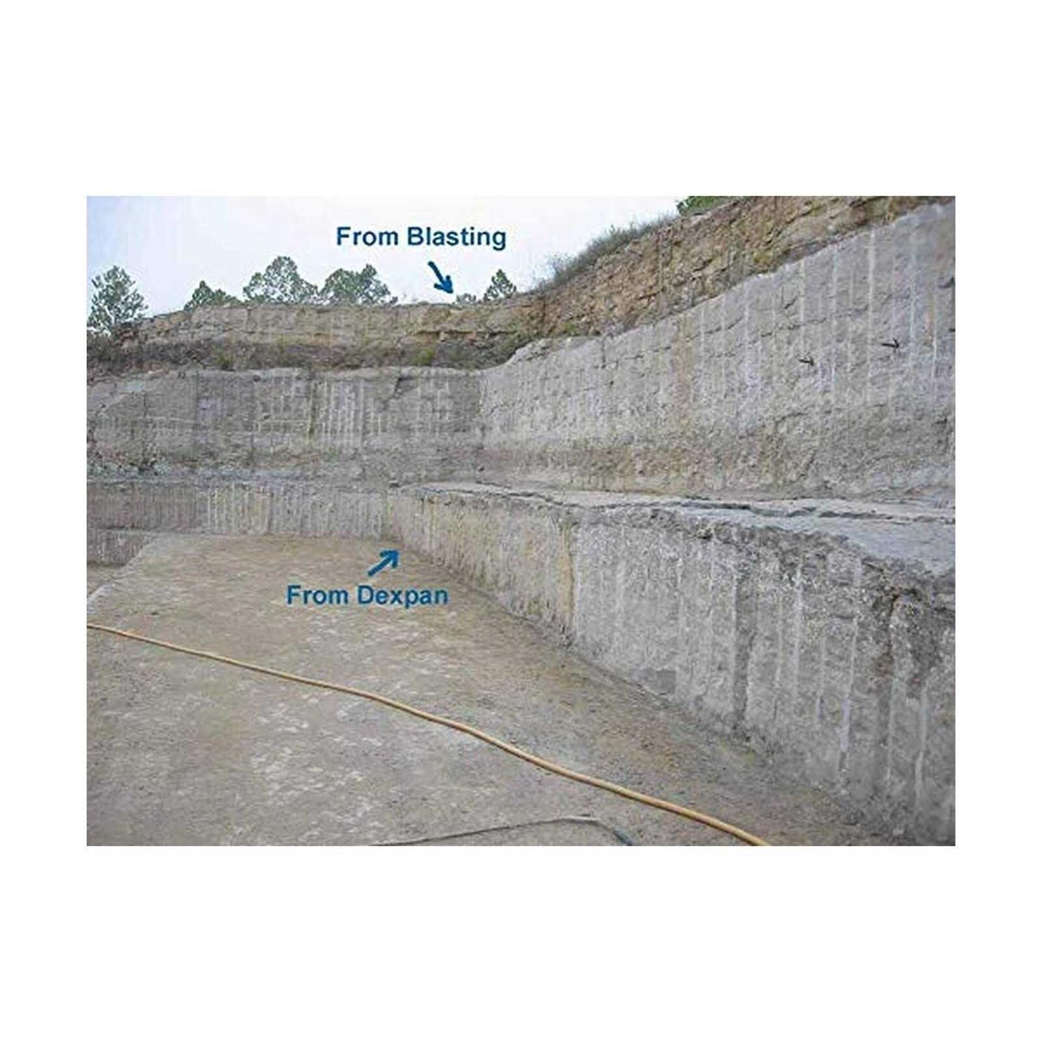 Dexpan Expansive Demolition Grout 11 lb. Bucket for Rock Breaking - Image 3