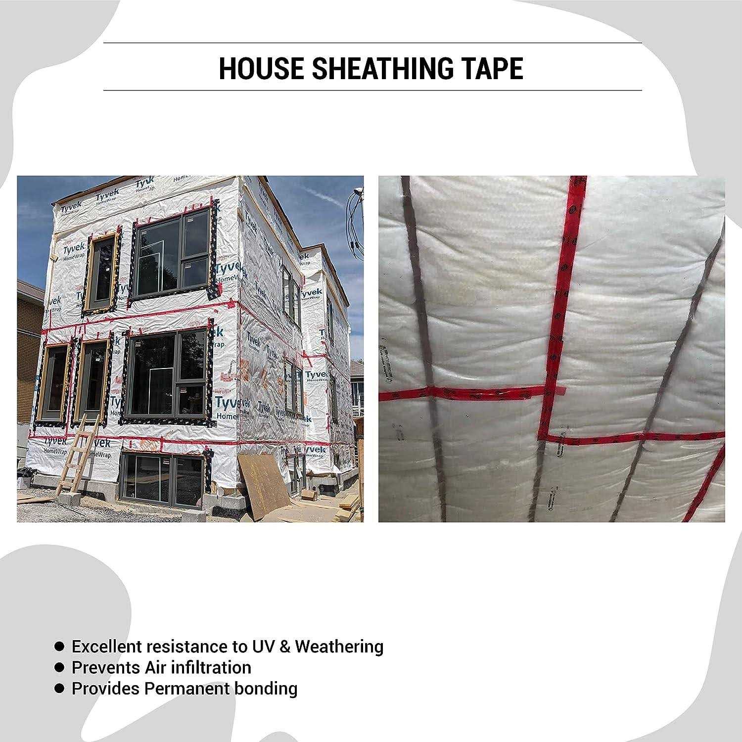 Tuck Tape Construction Sheathing Tape Epoxy Resin Tape - Image 5