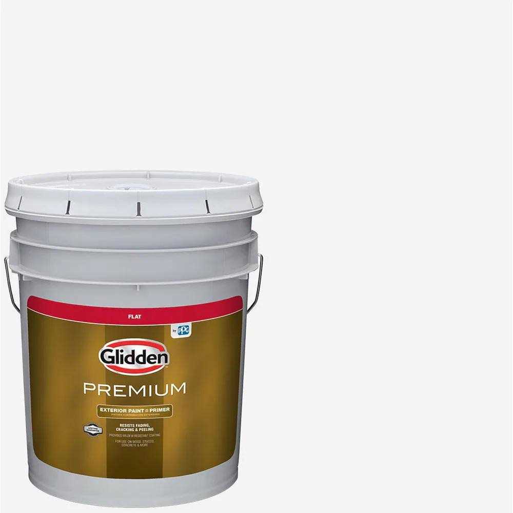 Glidden Premium 5 gal. Satin Latex Exterior Paint