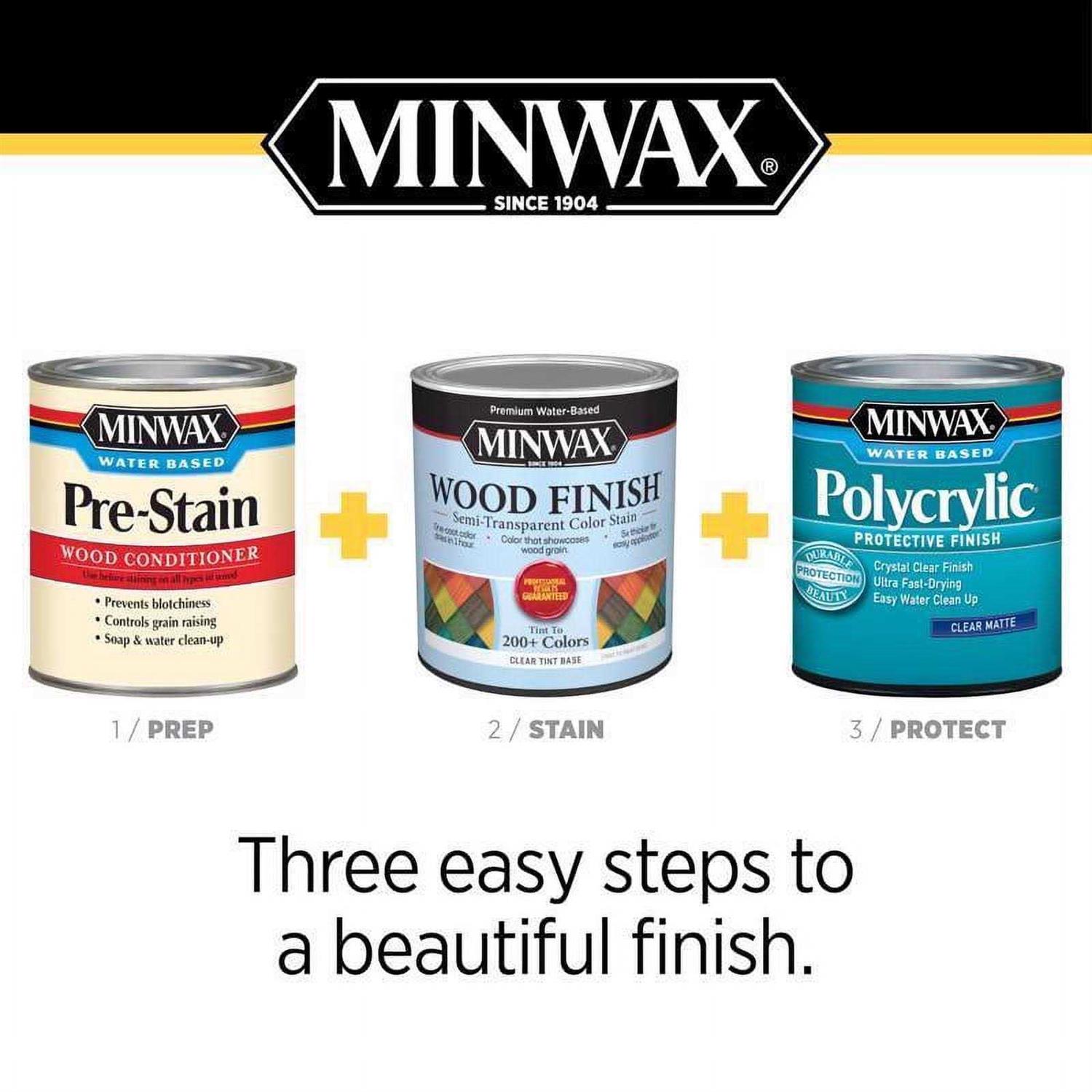 Minwax Water-Based Wood Finish Stain - Image 2