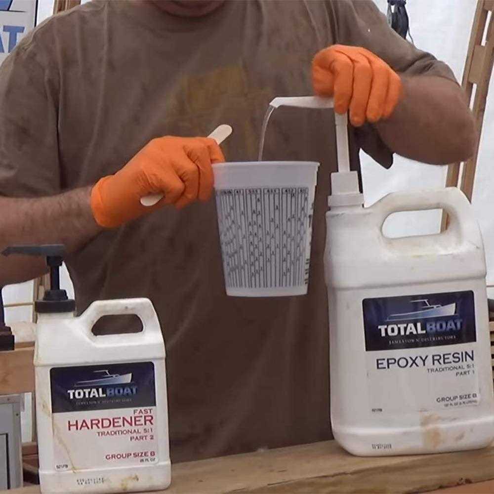 TotalBoat 5:1 Epoxy Resin Kit, Marine Grade Epoxy for Fiberglass and Wood Boat Building and Repair - Image 4