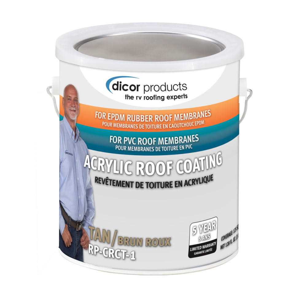 Dicor RP-CRCT-1 EPDM Roof Acrylic Coating - Image 2
