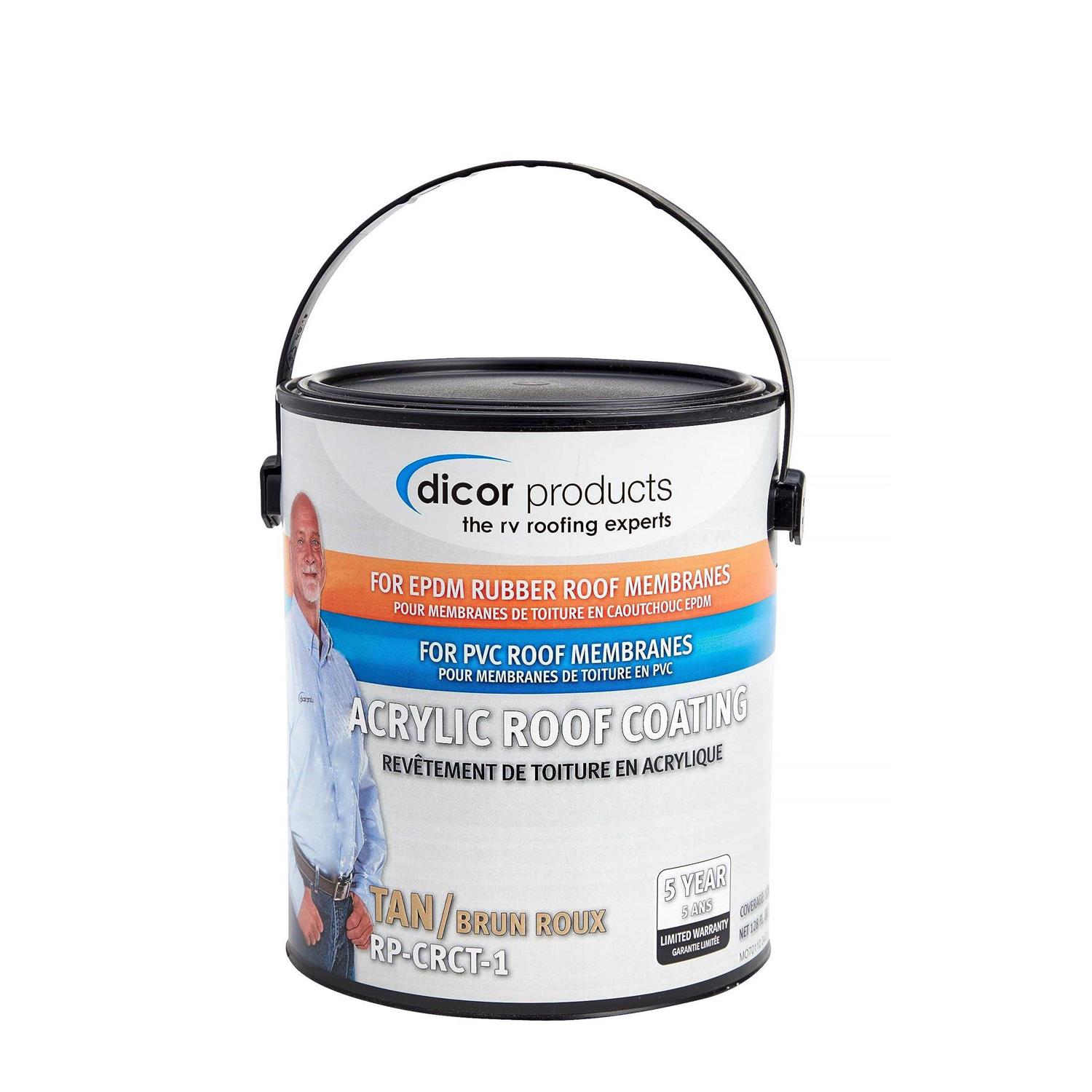Dicor RP-CRCT-1 EPDM Roof Acrylic Coating - Image 4