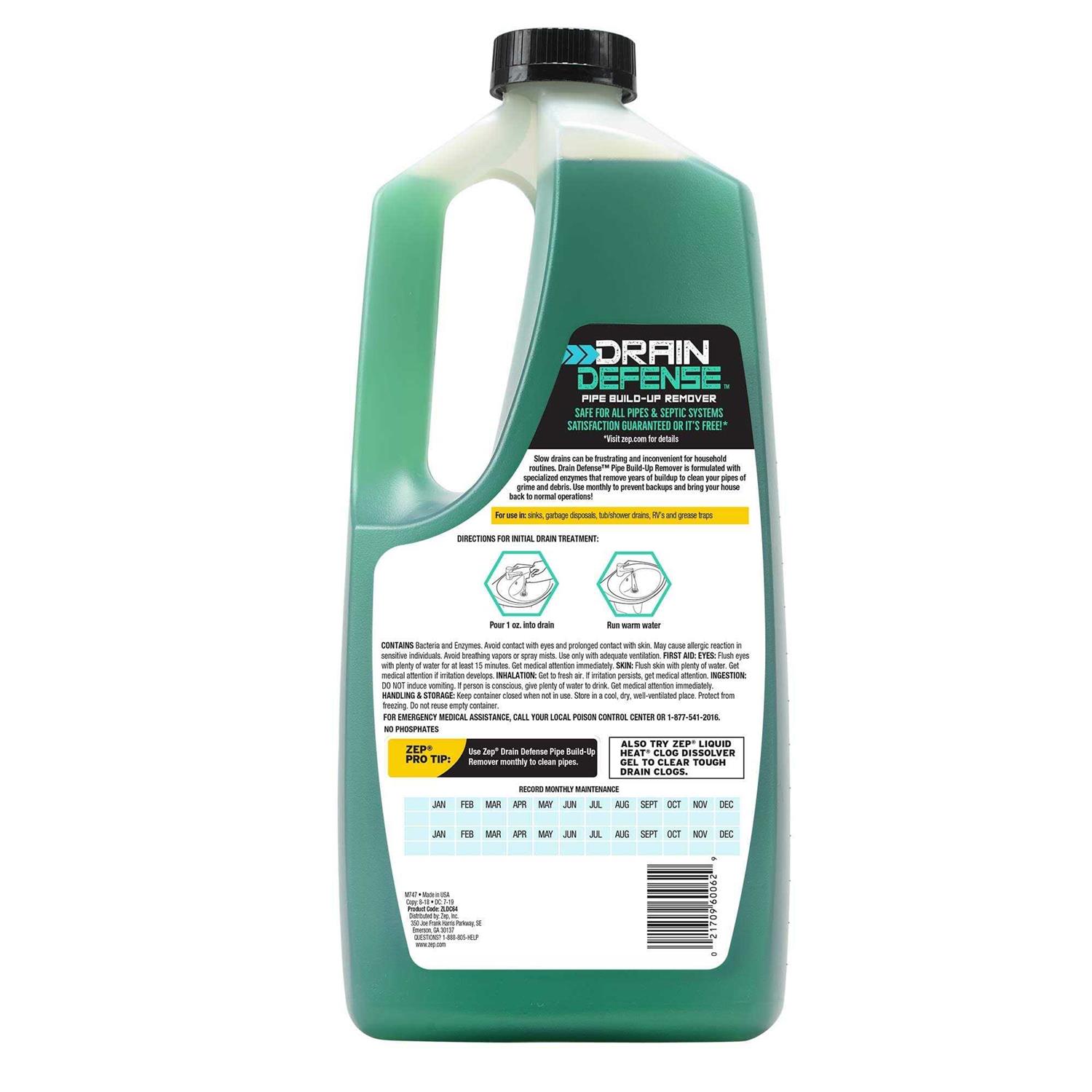 Zep Liquid Drain Build Up Remover - Image 5