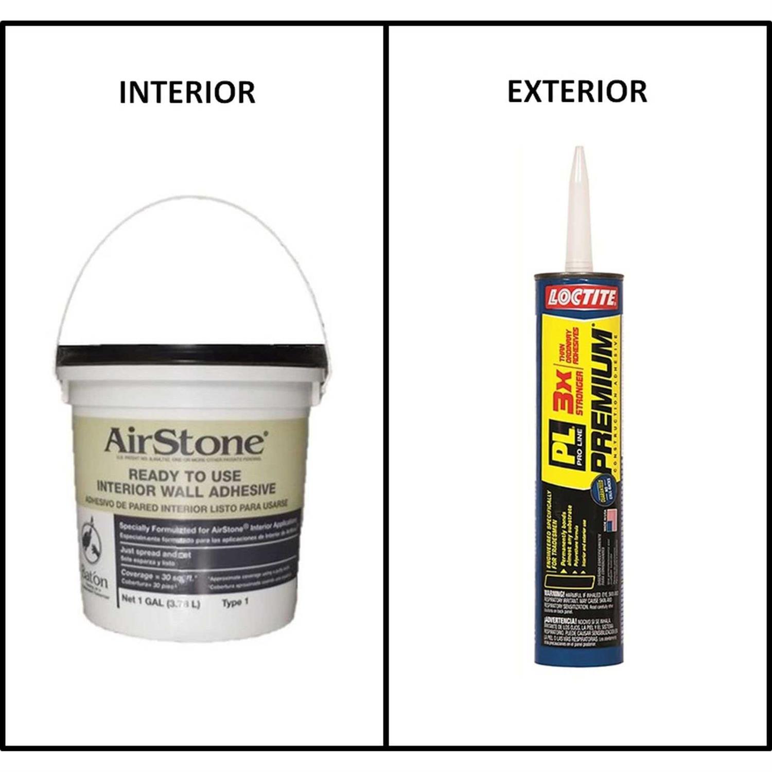 AirStone IA1O 1 gal. Interior Stone Veneer Adhesive - Image 4