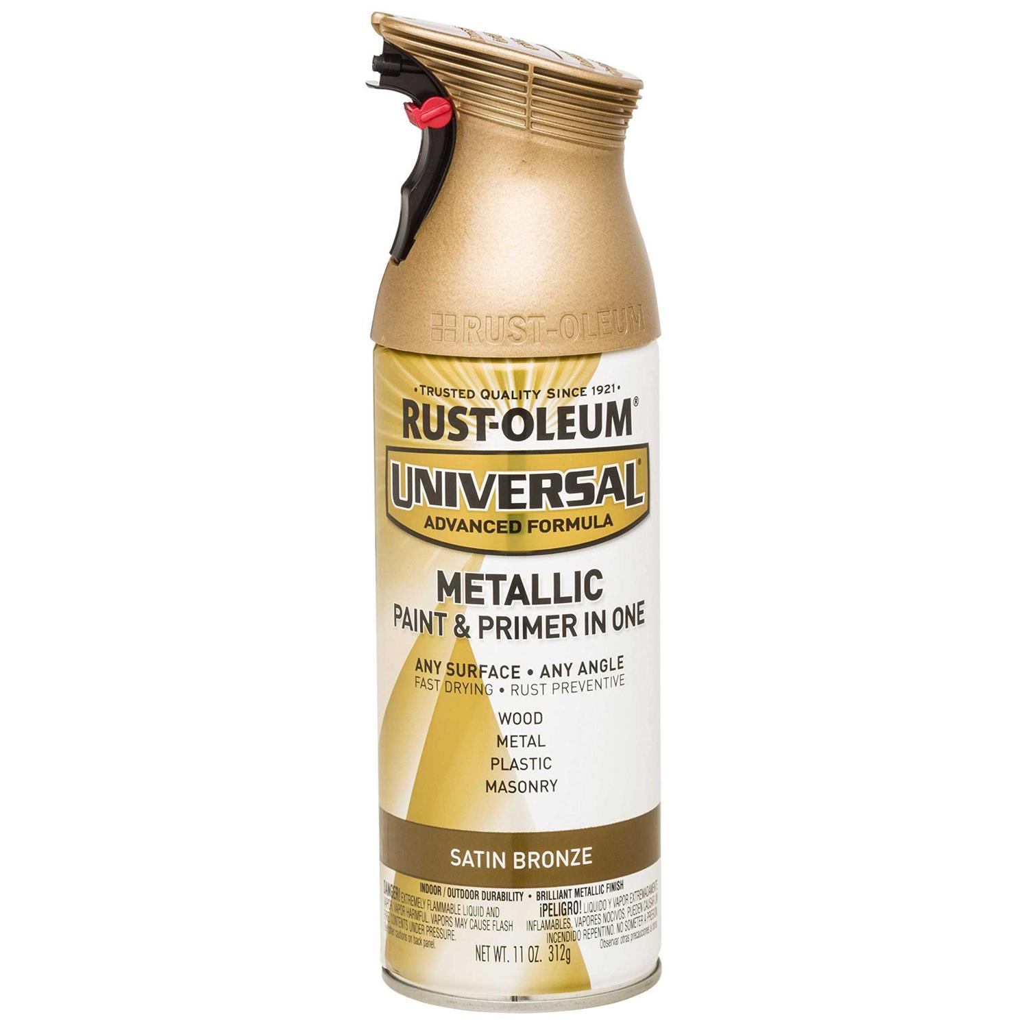 Rust-Oleum Universal Metallic Satin Bronze Spray Paint