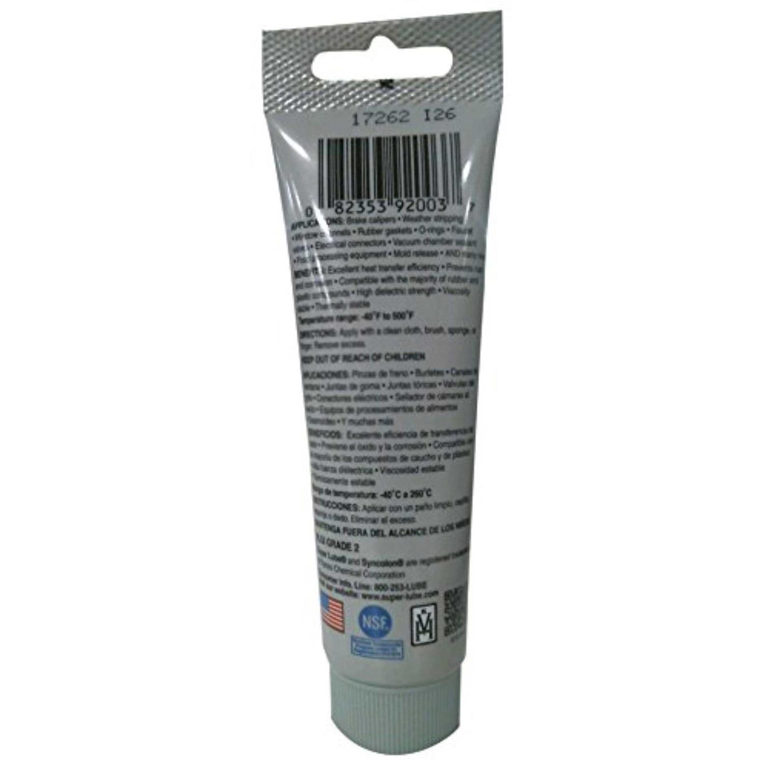 Super Lube 92003 Silicone Lubricating Grease - Image 3