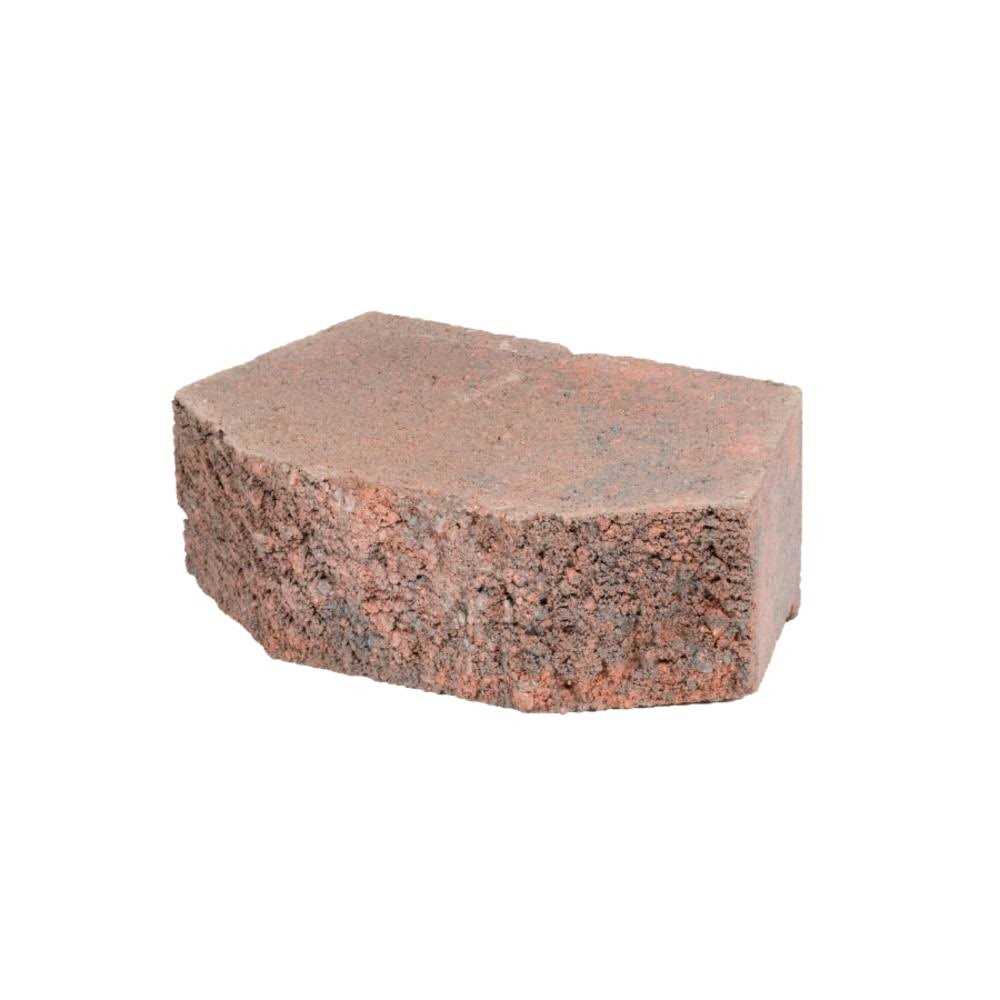 Lowe's 12-in x 4-in x 8-in Red/Charcoal Concrete Retaining Wall Block - Image 2