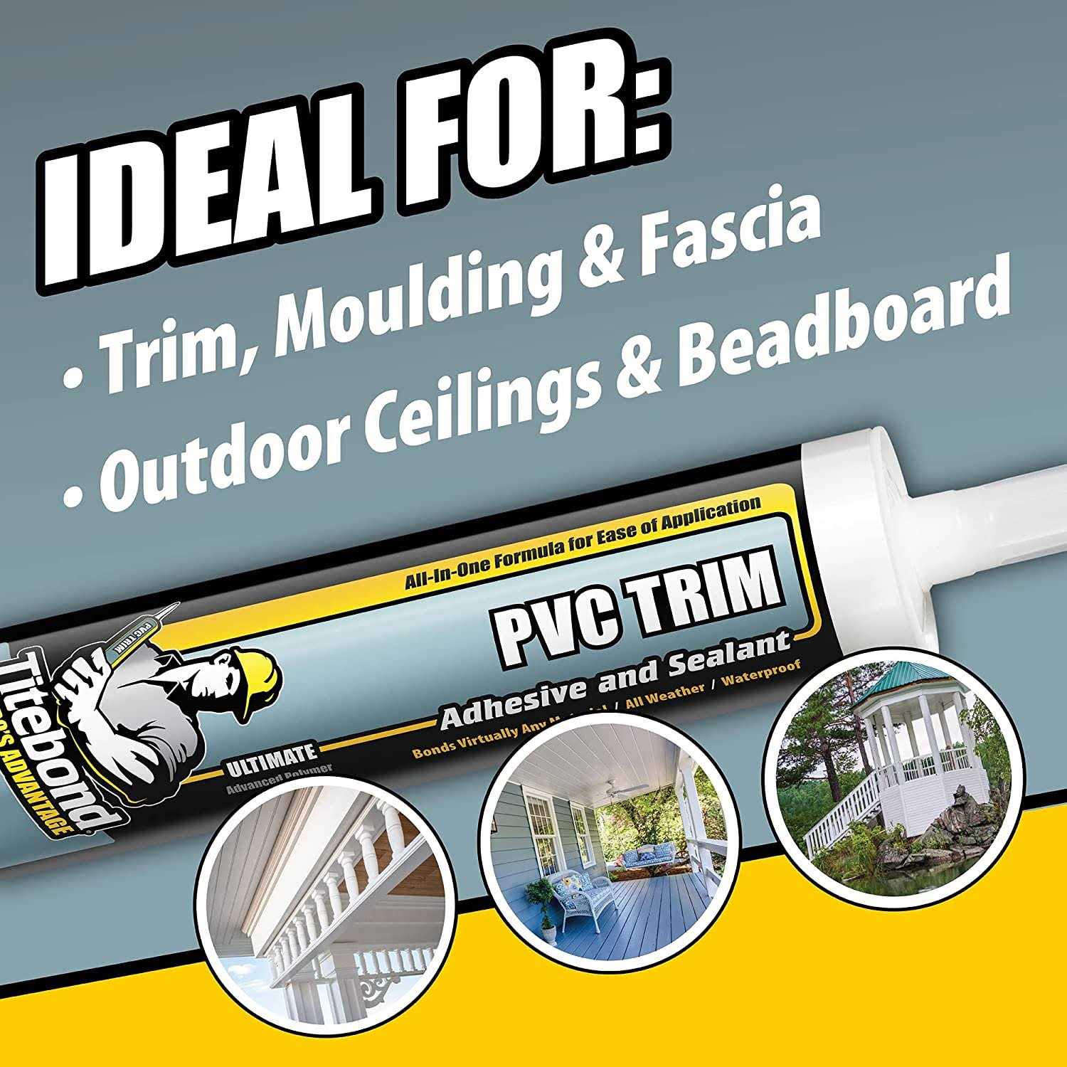 Titebond PVC Trim Adhesive and Sealant - Image 3