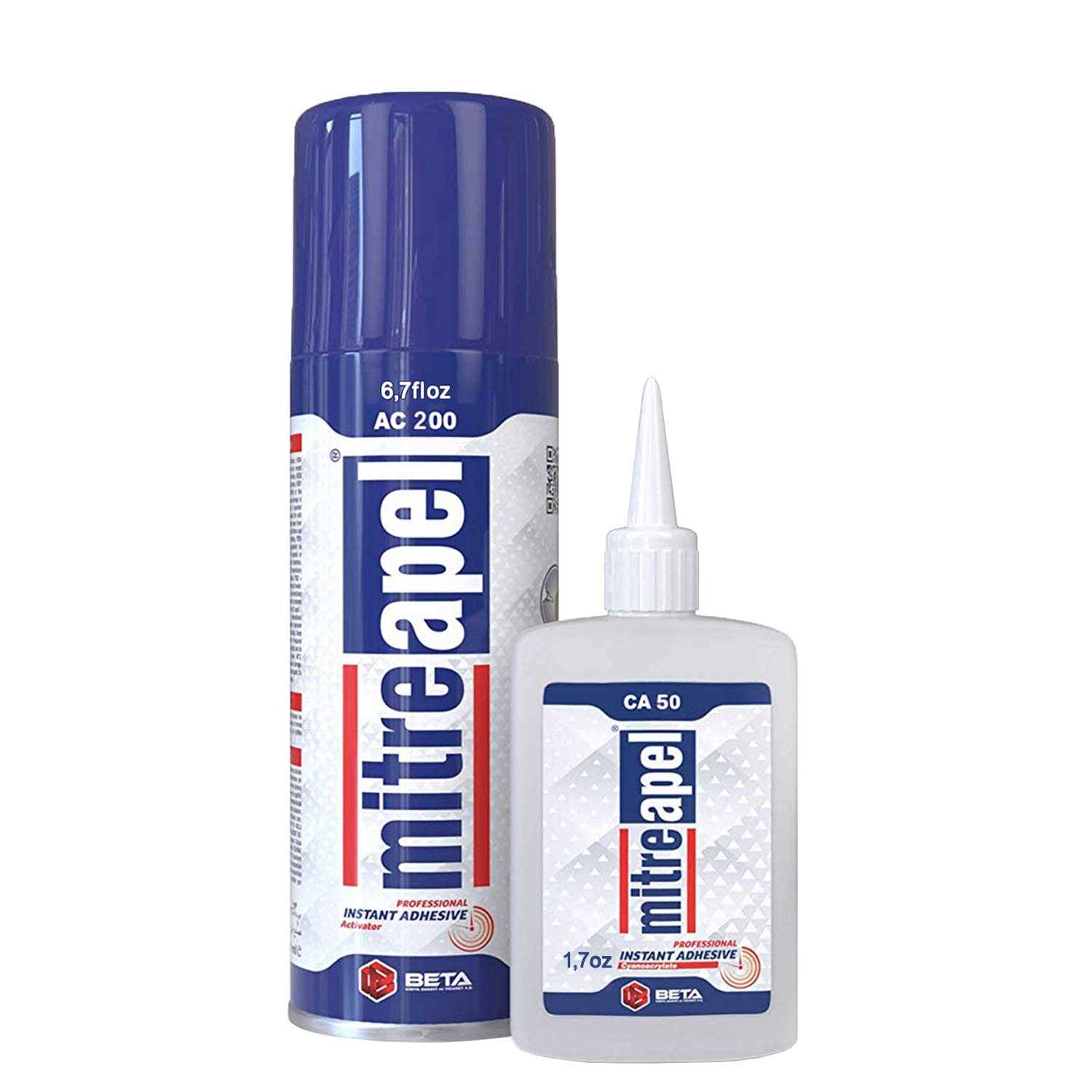 Mitreapel Super CA Glue with Activator