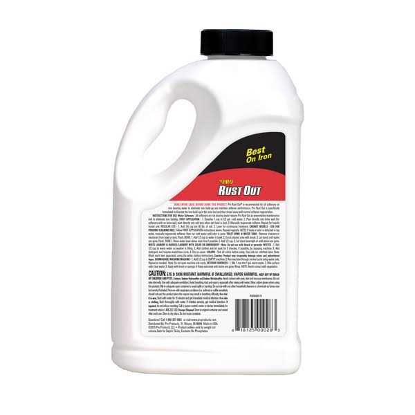 Pro Products RO65N Rust Out Water Softener Cleaner And Iron Remover ...
